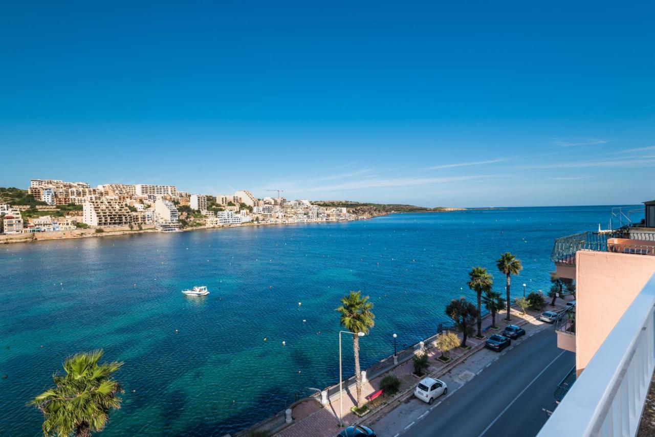 Apartament Blue Harbour Seafront Penthouse With Large Terrace With Panoramic Sea Views - By Getawaysmalta San Pawl il-Baħar Zewnętrze zdjęcie